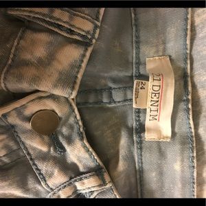Forever 21 Acid Wash Jeans